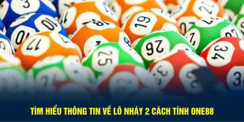 Những thông tin người chơi cần biết về lô nháy 2 cách tính
